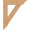 Ekena Millwork Traditional Traditional Smooth Bracket, Western Red Cedar, 5 1/2"W x 30"D x 38"H BKT06X30X38TRA01SWR - alternate 4